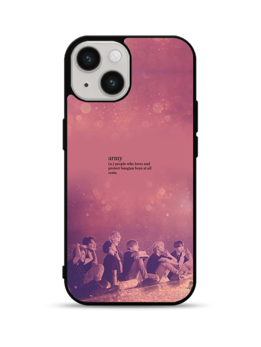 BTS Army Noun iPhone 15 Plus Case