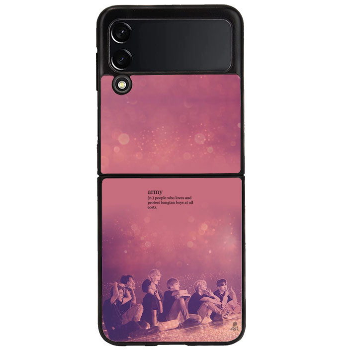 BTS Army Noun Samsung Galaxy Z Flip 4 5G 2022 Case