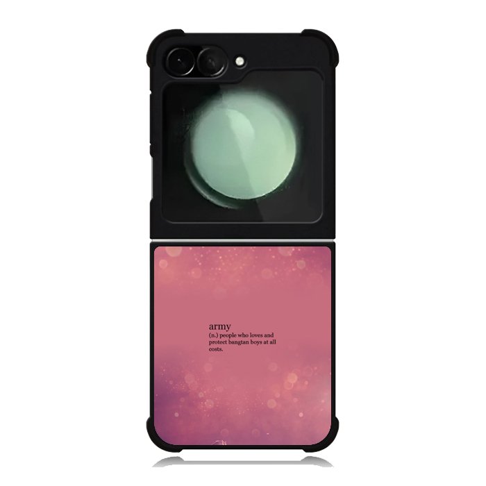 BTS Army Noun Samsung Galaxy Z Flip 6 Case