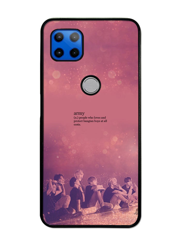 BTS Army Noun Motorola Moto G 5G Case , Moto One 5G Ace Case