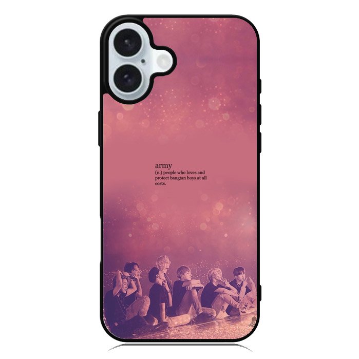 BTS Army Noun iPhone 16 Case