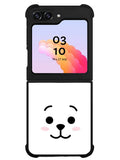 BTS BT21 RJ Face Samsung Galaxy Z Flip 5 5G 2023 Case OV7143