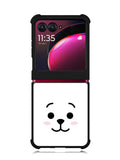 BTS BT21 RJ Face Motorola Moto Razr Plus 2023 , Moto Razr+ 2023 Case OV7143
