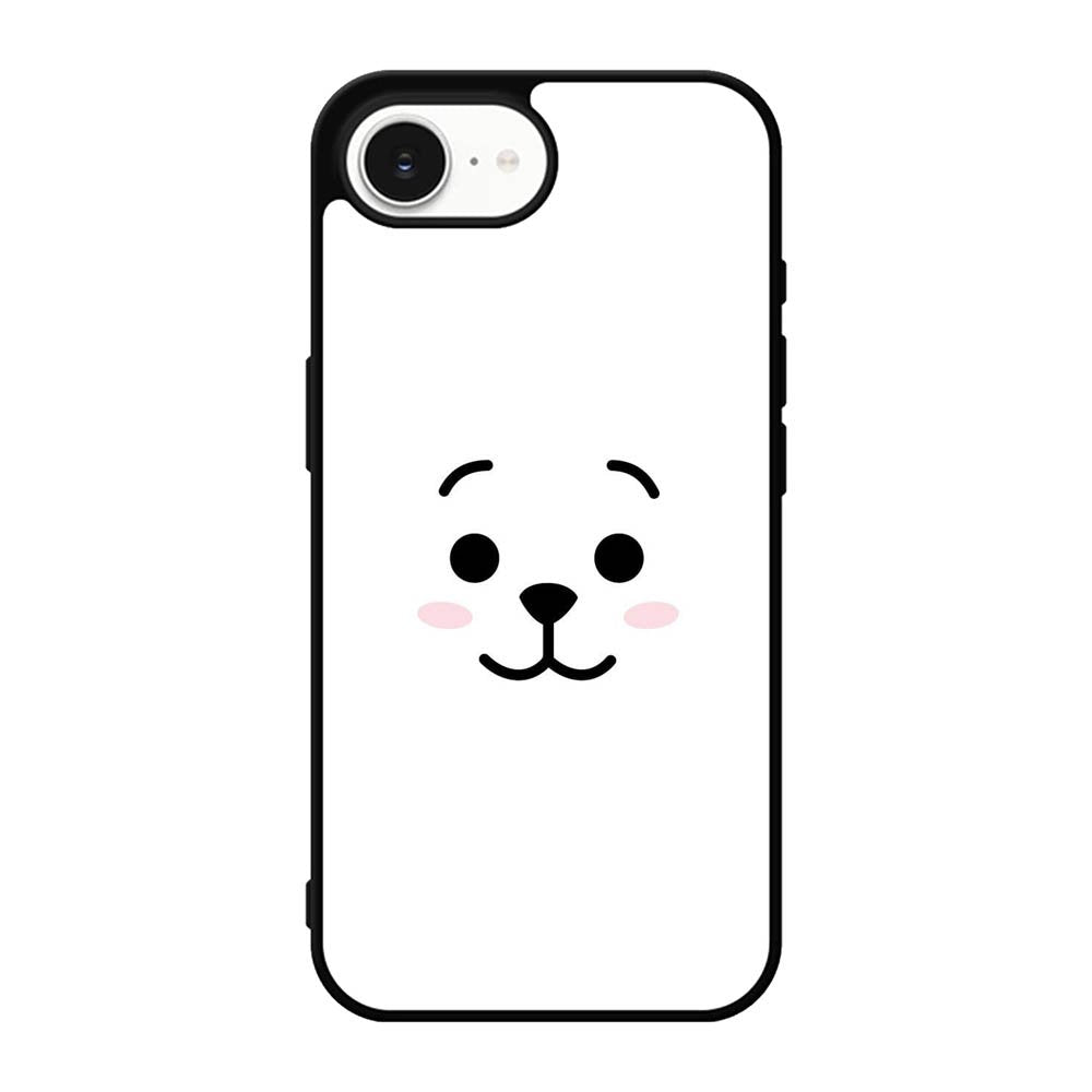 BTS BT21 RJ Face iPhone 17e Case OV7143