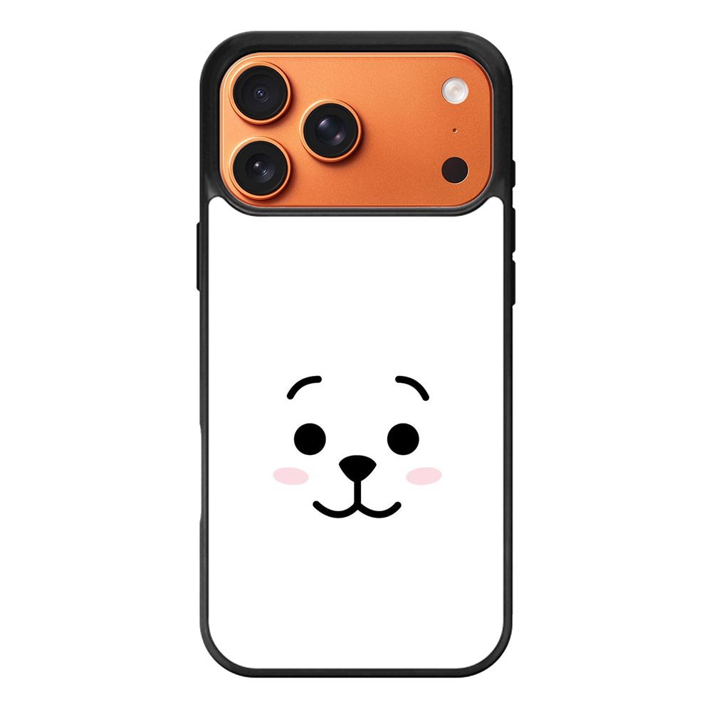 BTS BT21 RJ Face iPhone 17 Pro Case OV7143