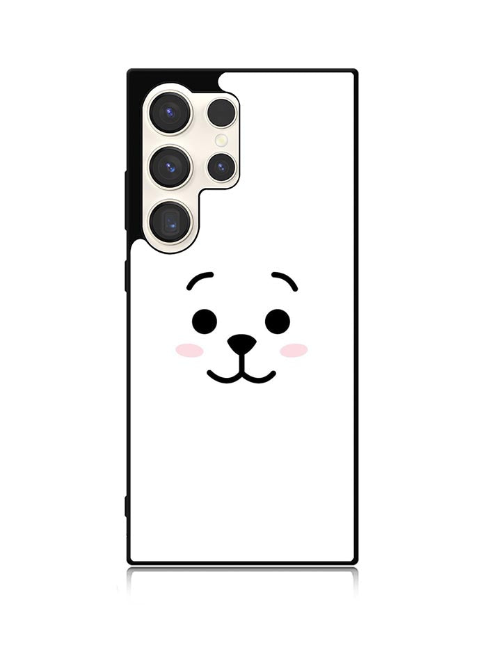 BTS BT21 RJ Face Samsung Galaxy S23 Ultra 5G Case QC7143