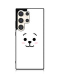 BTS BT21 RJ Face Samsung Galaxy S23 Ultra 5G Case QC7143