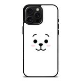 BTS BT21 RJ Face iPhone 16 Pro Case OV7143