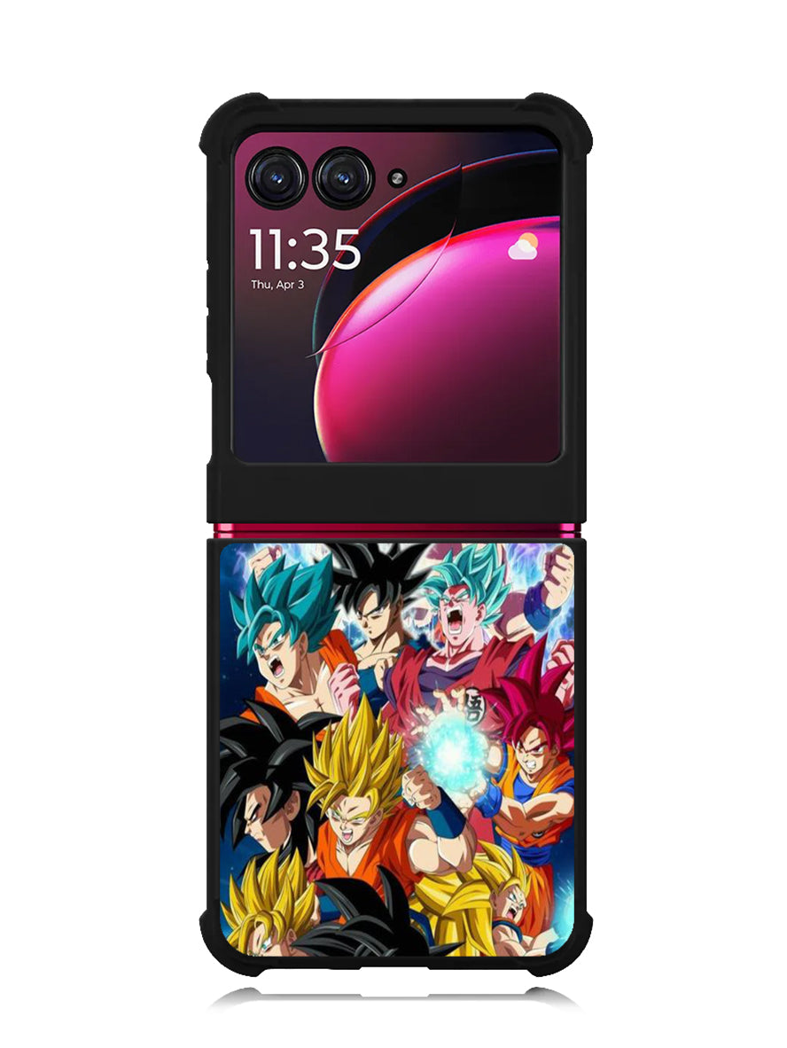 Dragonball Super Saiya Motorola Moto Razr Plus 2023 , Moto Razr+ 2023 Case