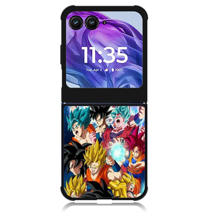 Dragonball Super Saiya Motorola Moto Razr Plus 2024 , Moto Razr+ 2024 Case