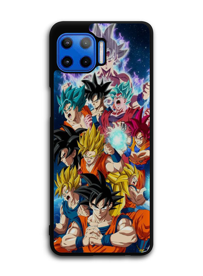 Dragonball Super Saiya Motorola Moto One 5G Case , Moto One 5G UW Case , Moto G 5G Plus Case