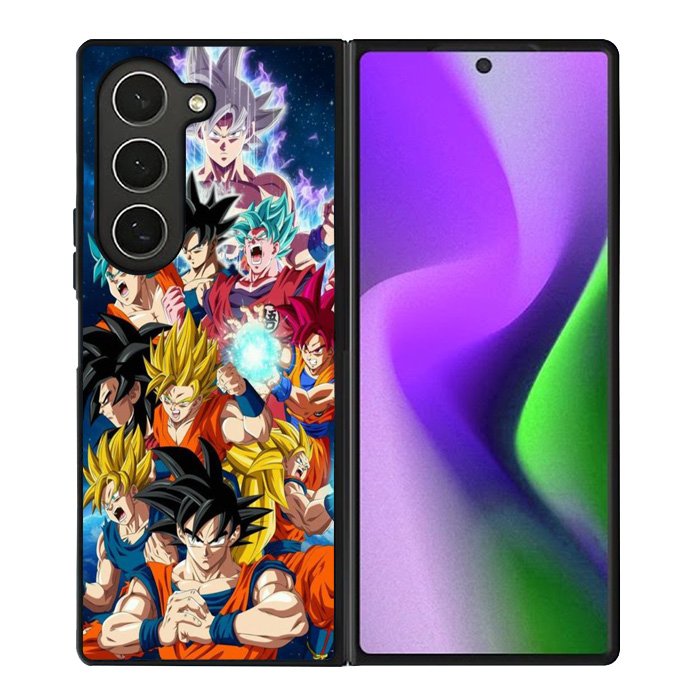 Dragonball Super Saiya Samsung Galaxy Z Fold 6 Case