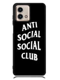 Anti Social Social Club Black White Motorola Moto G Stylus 5G 2023 Case OV7174