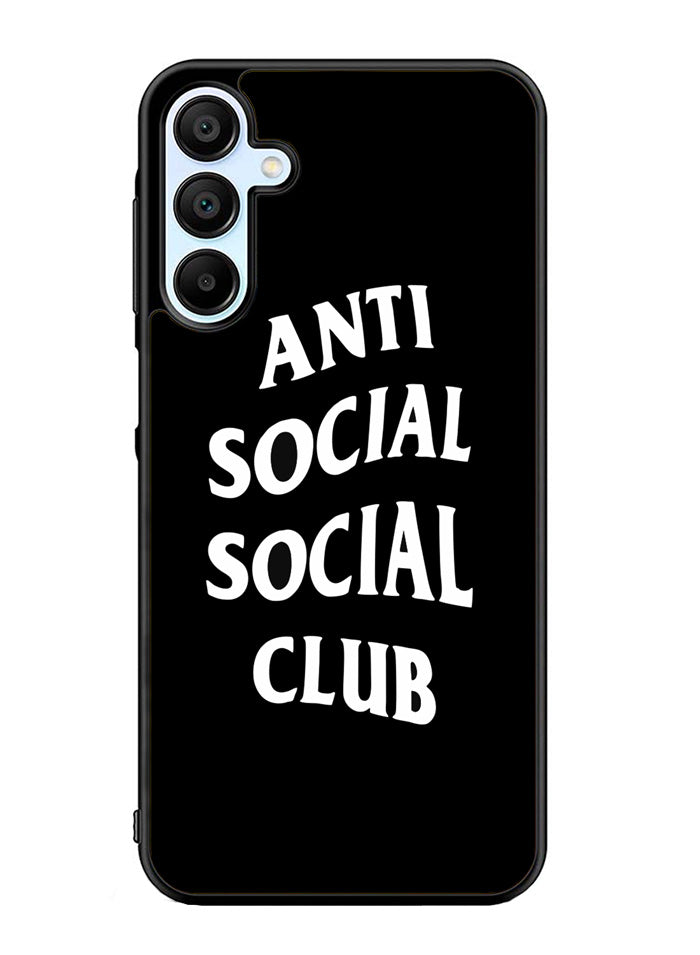 Anti Social Social Club Black White Samsung Galaxy A15 5G Case OV7174