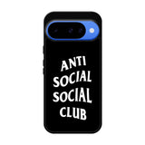 Anti Social Social Club Black White Google Pixel 10 Case QC7174
