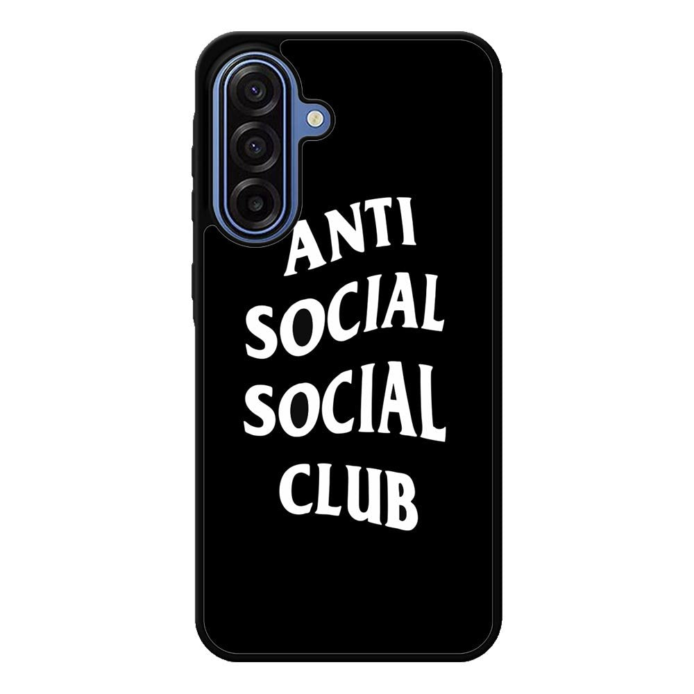 Anti Social Social Club Black White Samsung Galaxy A17 Case QC7174
