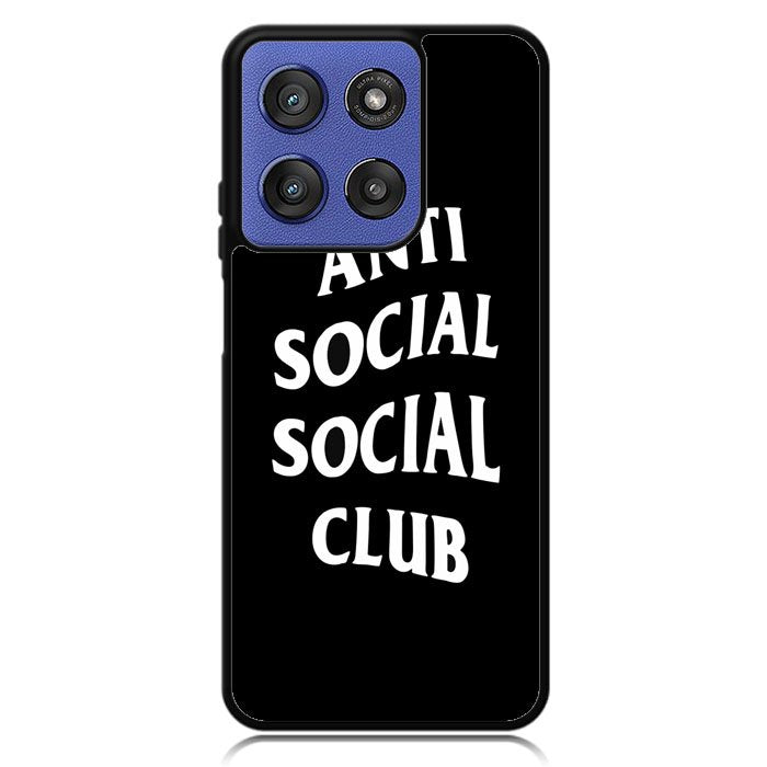 Anti Social Social Club Black White Motorola Moto G Stylus 5G 2025 Case OV7174