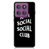 Anti Social Social Club Black White Motorola Moto Edge 2025 | Moto Edge 60 Fusion | Moto Edge 60 Pro Case OV7174