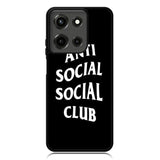 Anti Social Social Club Black White Motorola Moto G 5G 2025 Case OV7174