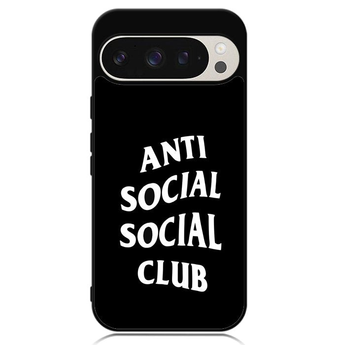 Anti Social Social Club Black White Google Pixel 9 Pro XL Case OV7174