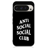 Anti Social Social Club Black White Google Pixel 9 Pro XL Case OV7174