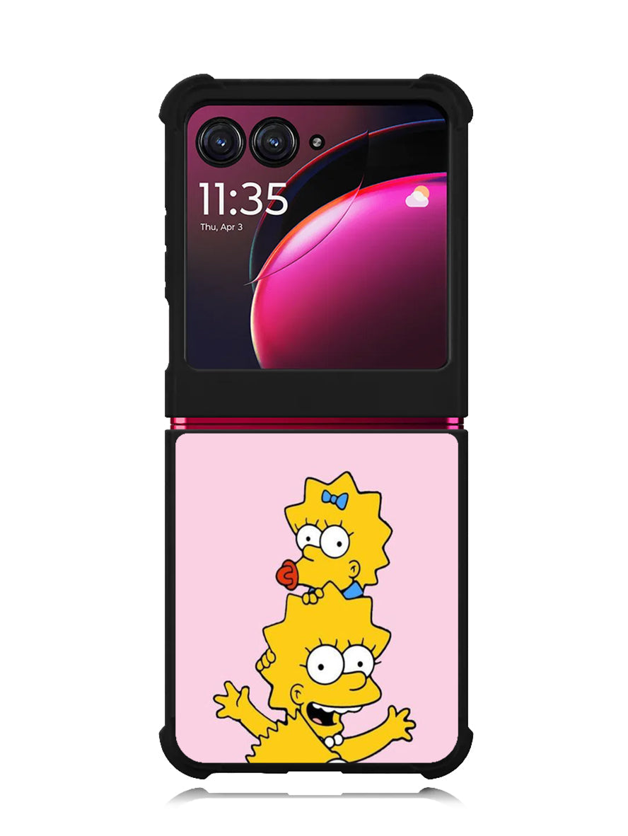 The Simpsons And Family Motorola Moto Razr Plus 2023 , Moto Razr+ 2023 Case