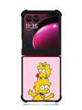 The Simpsons And Family Motorola Moto Razr Plus 2023 , Moto Razr+ 2023 Case