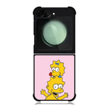 The Simpsons And Family Samsung Galaxy Z Flip 6 Case