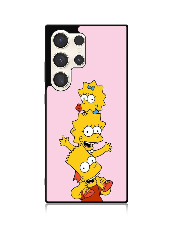 The Simpsons And Family Samsung Galaxy S25 Ultra 5G Case