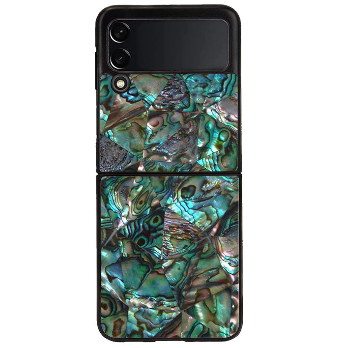 Crazy Pattern Abalone Samsung Galaxy Z Flip 4 5G 2022 Case