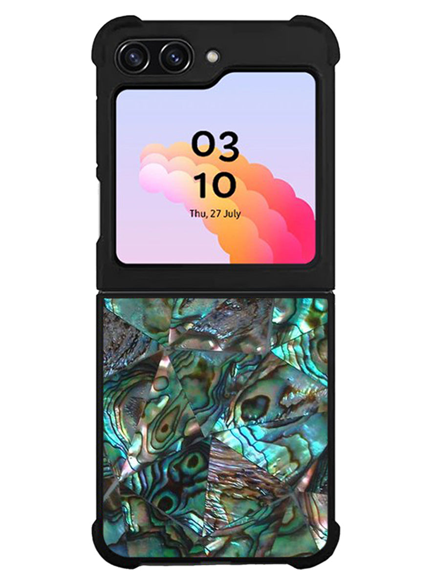Crazy Pattern Abalone Samsung Galaxy Z Flip 5 5G 2023 Case