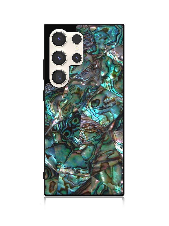 Crazy Pattern Abalone Samsung Galaxy S24 Ultra 5G Case