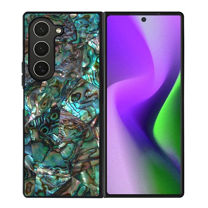 Crazy Pattern Abalone Samsung Galaxy Z Fold 6 Case