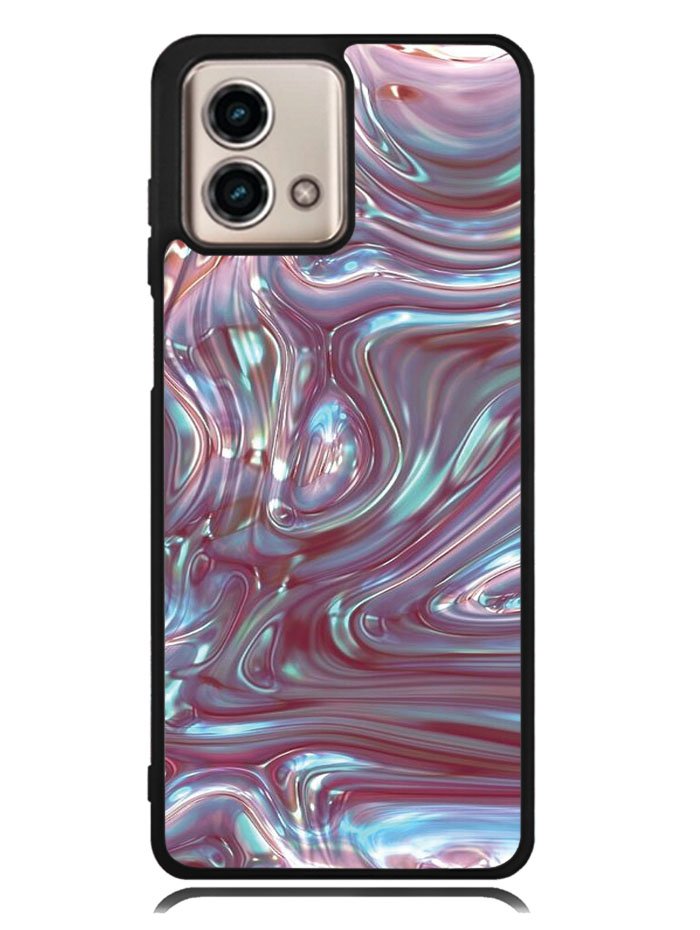 Pink Shell Abalone Motorola Moto G Stylus 5G 2023 Case OV6966