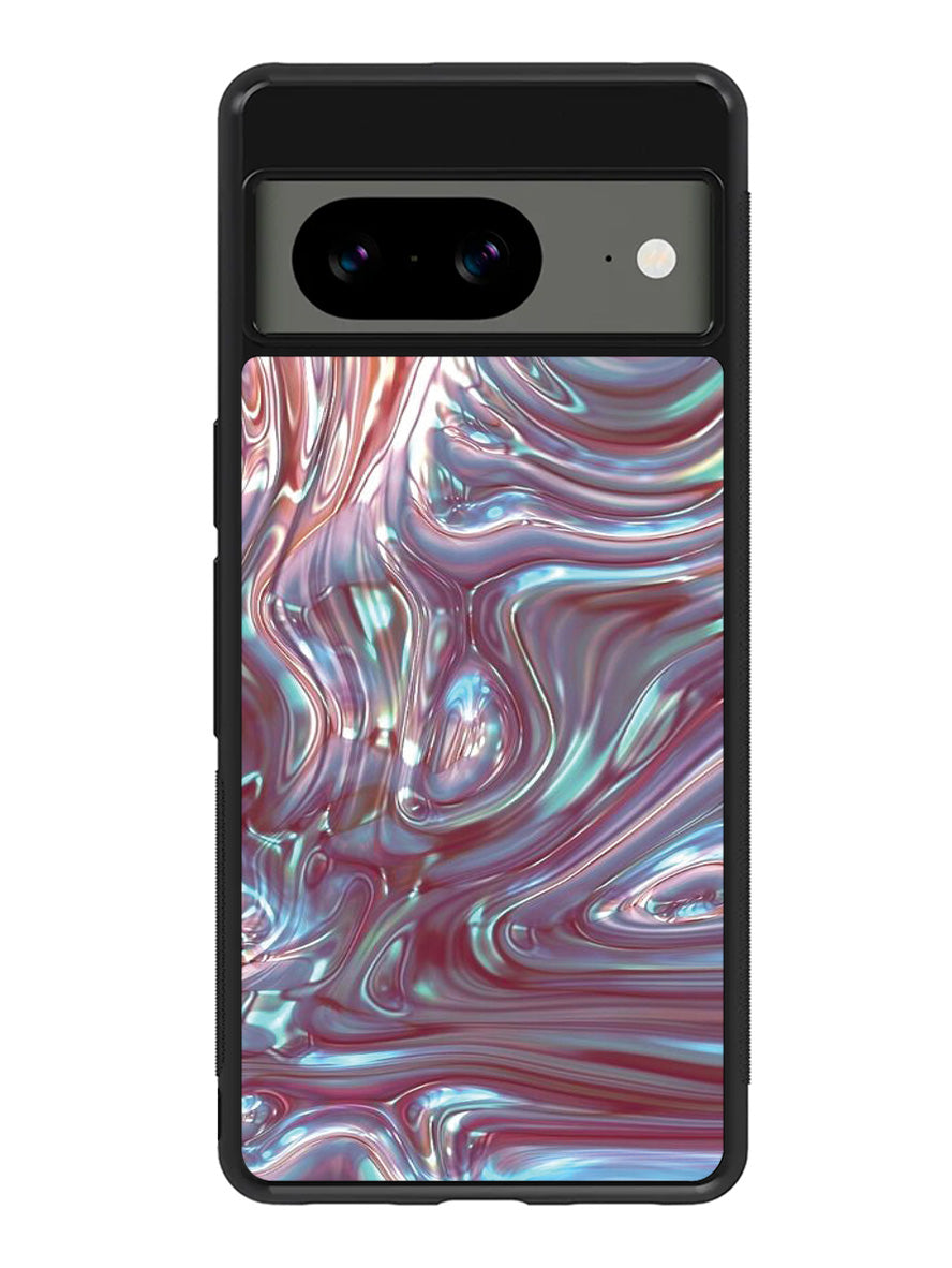 Pink Shell Abalone Google Pixel 8A Case QC6966