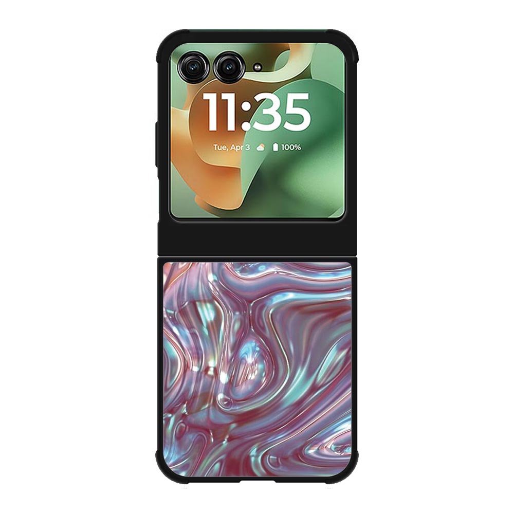 Pink Shell Abalone Motorola Moto RAZR 2025 Case OV6966