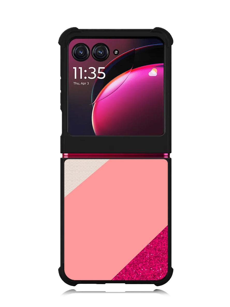 Pink Marble Beautiful Motorola Moto Razr Plus 2023 , Moto Razr+ 2023 Case OV6964