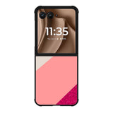 Pink Marble Beautiful Motorola Moto RAZR Plus 2025 Case OV6964