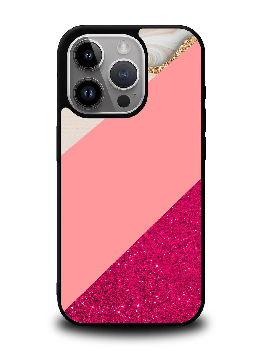 Pink Marble Beautiful iPhone 16 Pro Case OV6964