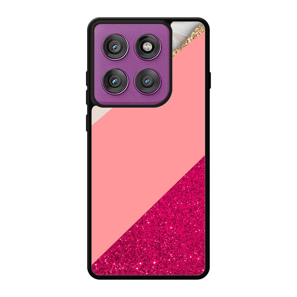 Pink Marble Beautiful Motorola Moto Edge 60 Pro Case QC6964