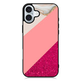 Pink Marble Beautiful iPhone 16 Plus Case QC6964