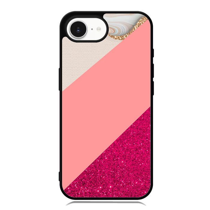 Pink Marble Beautiful iPhone 16e Case OV6964
