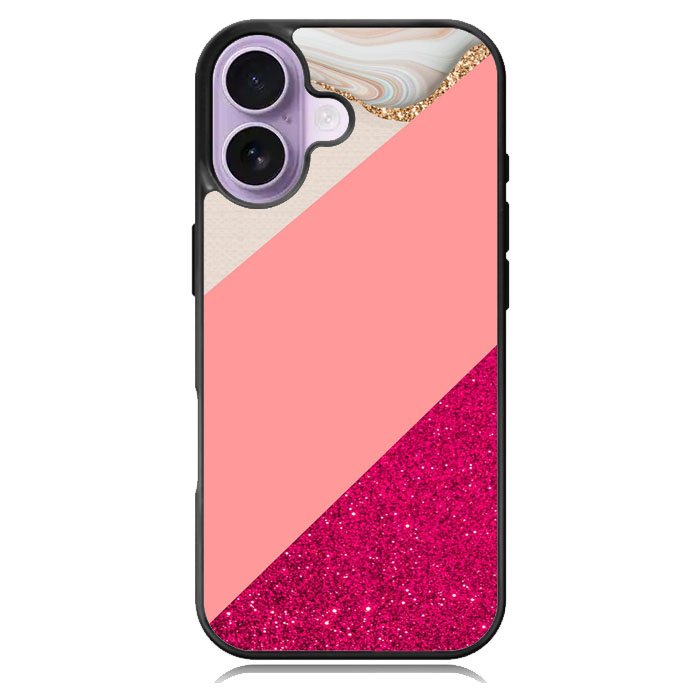 Pink Marble Beautiful iPhone 17 Case OV6964