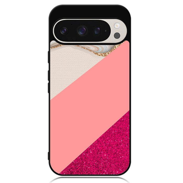 Pink Marble Beautiful Google Pixel 9 Pro XL Case OV6964