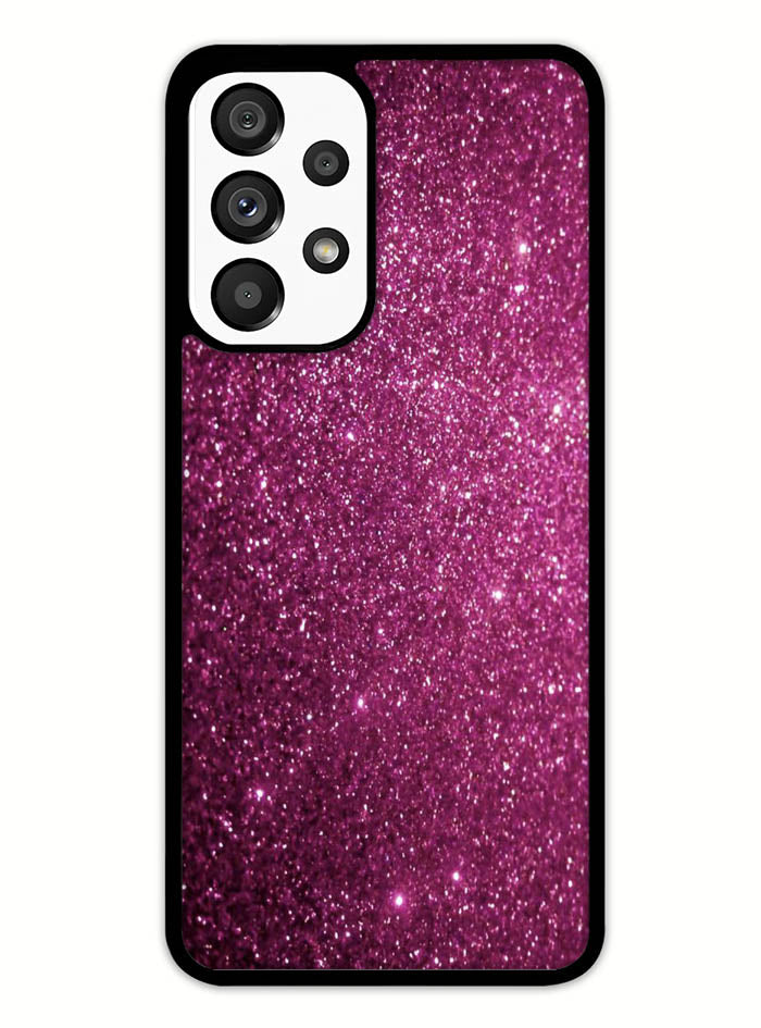 Purple Glitter Samsung Galaxy A53 5G Case