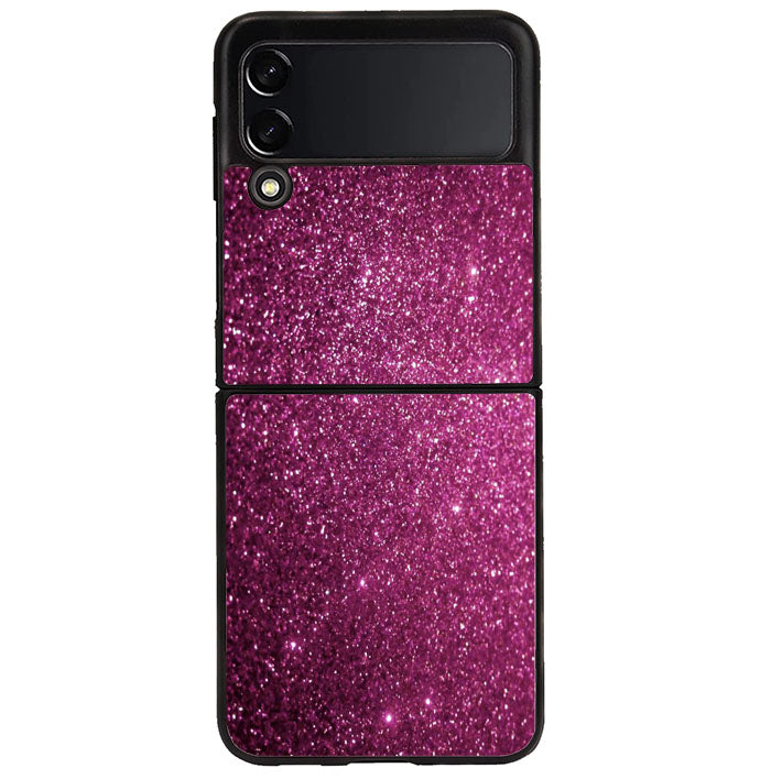 Purple Glitter Samsung Galaxy Z Flip 4 5G 2022 Case