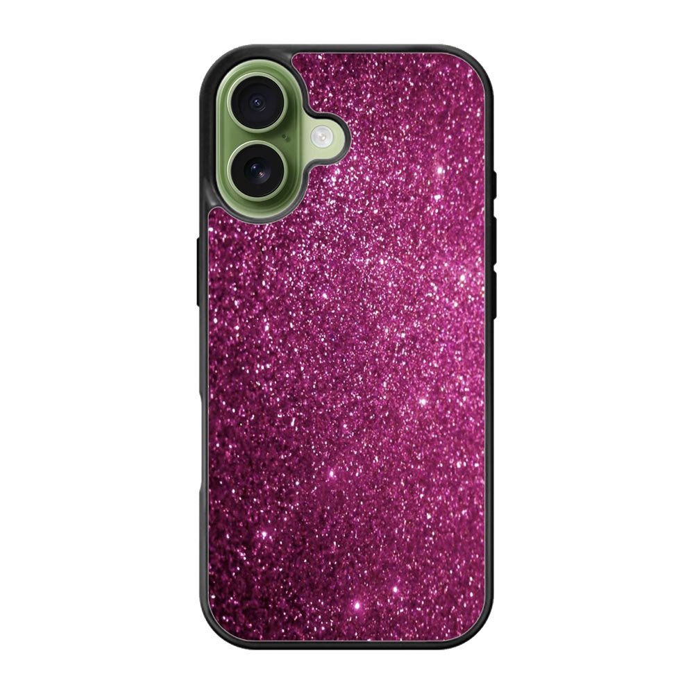 Purple Glitter iPhone 17 Case