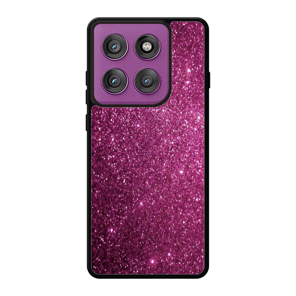 Purple Glitter Motorola Moto Edge 60 Pro Case