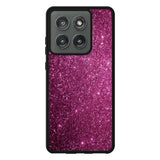 Purple Glitter Motorola Moto Edge 2025 Case