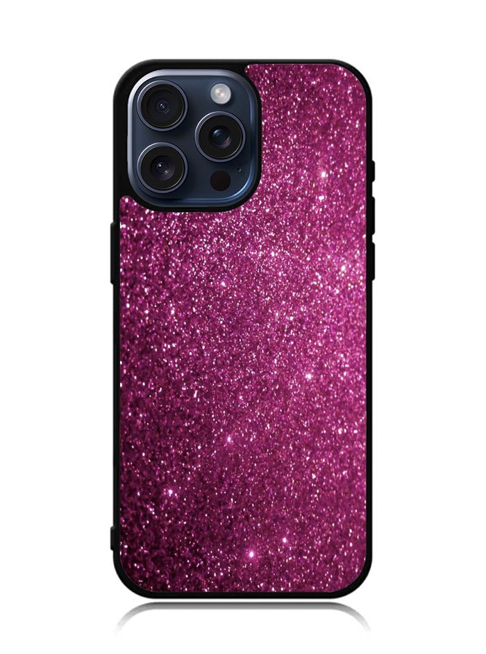 Purple Glitter iPhone 15 Pro Max Case OV2812